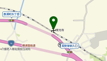 浄土真宗西常光寺の地図画像