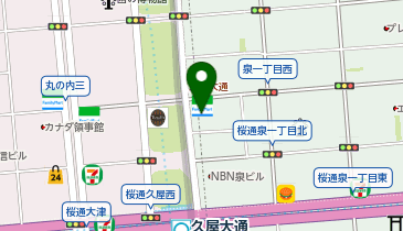 ウィズイングリッシュアカデミーの地図画像