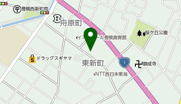 株式会社ティーブライド総合貸衣裳館Mai豊橋店の地図画像