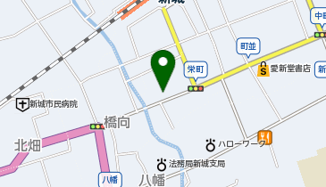 ライフショップヒラマツヤの地図画像