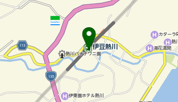 株式会社伊豆急コミュニティー豆州やまきち熱川店の地図画像