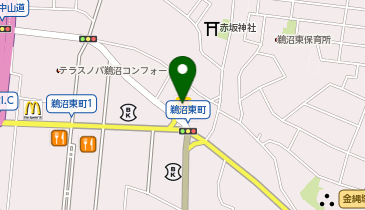ピザハット各務原鵜沼店の地図画像