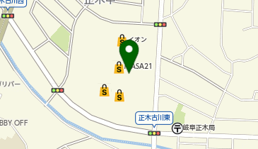 eスタジアム岐阜の地図画像