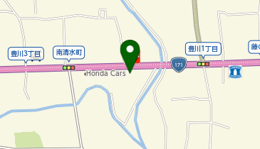 不二家レストラン茨木清水店の地図画像