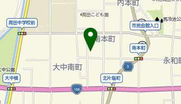 中川饅頭店の地図画像