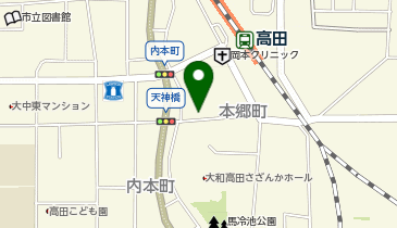 スタミナ料理焼肉つぼみ高田店の地図画像