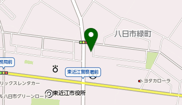 ピザハット東近江店の地図画像