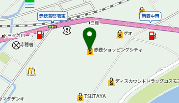 ASBee赤穂店の地図画像