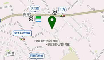 熊野町役場熊野町教育委員会 人権教育集会所の地図画像