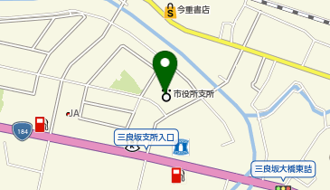 ふれあいタクシーみらさか予約センターの地図画像