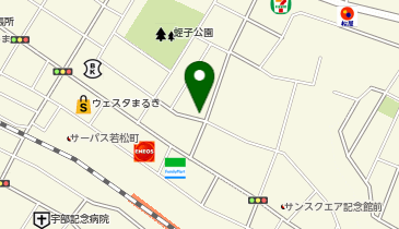 株式会社ルプラス 宇部中央店の地図画像