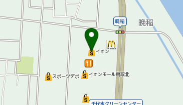 ASBee鳥取北店の地図画像