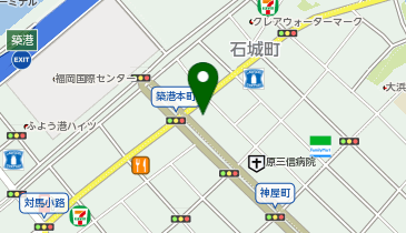 福岡丸ふじ大博通り店の地図画像