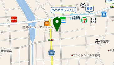 いちご調剤薬局 藤崎店の地図画像