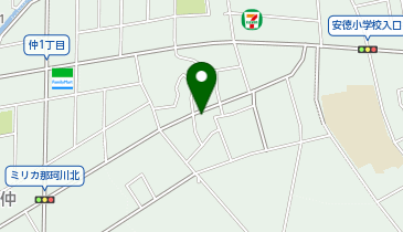 D-KidsLab那珂川教室の地図画像