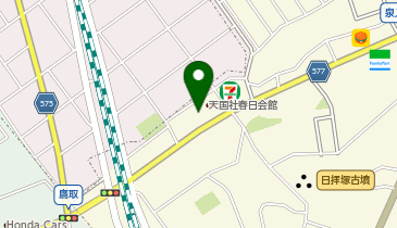 天ぷらだるまいちばん福岡南店の地図画像