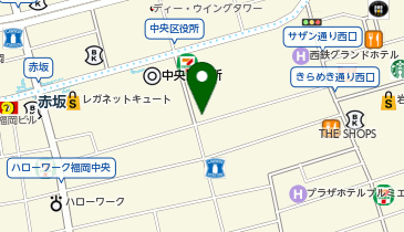 ロエコバイジャム(LOWECObyJAM)福岡店の地図画像