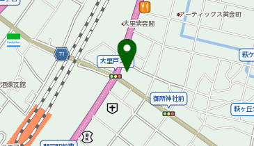 酉宗の地図画像