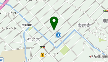 美容室BANGの地図画像