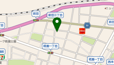 ランドリーステーション前田店の地図画像