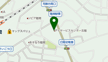 カノア福津整骨院の地図画像