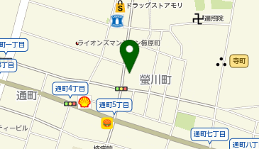 ひろ動物病院の地図画像