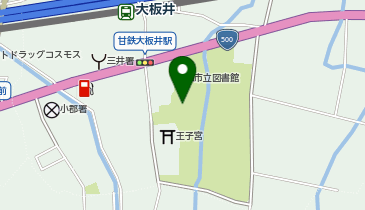 野田宇太郎文学資料館の地図画像