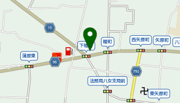 株式会社ヨコハマタイヤネットワークサービス九州八女店の地図画像