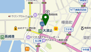 ヤクシン薬局 大波止店の地図画像