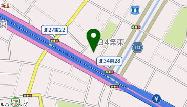 株式会社フォーバルテクノロジー北海道支店の地図画像