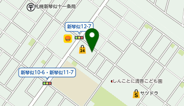 児童発達支援放課後等デイサービスくろーばーはうすの地図画像