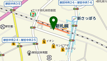 デュオ デュオ-2 2階 居酒屋クッチーナ(イタリア居酒屋)の地図画像