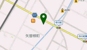 宝石・貴金属のサンジの地図画像