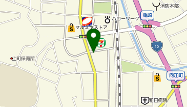 ビューティースポットとこうの地図画像