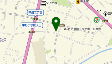 理容クマガイの地図画像