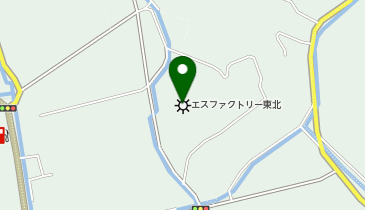 エスファクトリー東北株式会社の地図画像