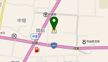 KFCヨークベニマル伊達店の地図画像