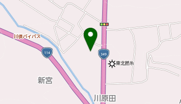 かわまた認定こども園子育て支援センターの地図画像