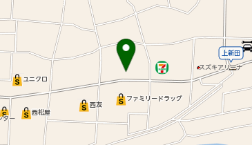 学習空間伊那教室の地図画像