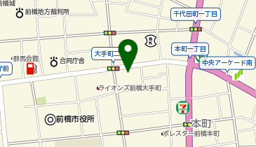 おもてなしカフェの地図画像