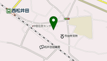 安中市 松井田体育館の地図画像