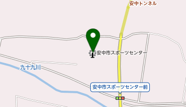 安中市 スポーツセンターの地図画像