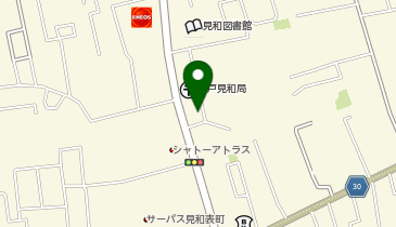 奥久慈時計工房の地図画像