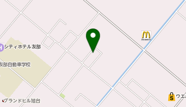 ピザハットピアシティ友部旭町店の地図画像