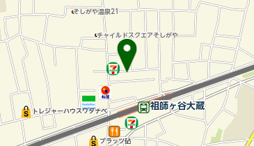 パシモンバーガークラブの地図画像