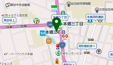 エステサロンビューティズムラウンジ本郷店の地図画像