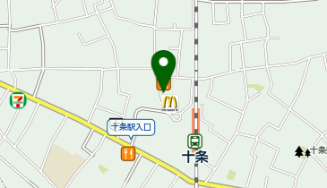 iPhone・iPad修理のクイック北区十条店の地図画像