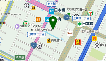 スツールズ(STOOLS)日本橋高島屋SC店の地図画像