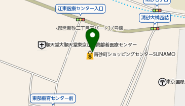 カメラのキタムラ東京南砂町SUNAMO店の地図画像