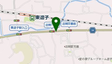 ファミリー電気商会逗子店の地図画像
